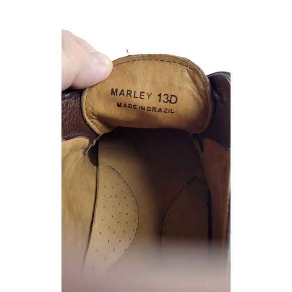 4283 Brown Lace Up Dress Shoes Men\'s 13 D main image 5